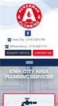 Mobile Screenshot of ackerman-plumbing.com